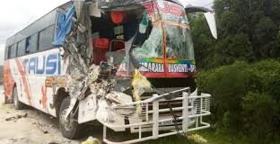 SAD! Bus driver dies on spot, scores injured in Lyantonde road accident