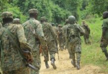 UPDF, FARDC Hold Bilateral Coordination Meeting in Bunia