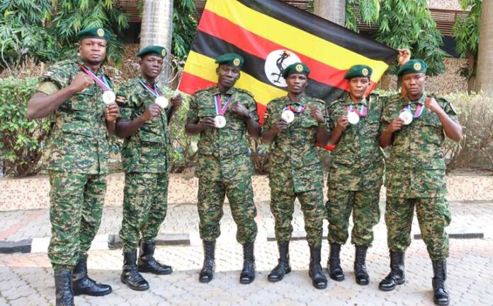 A section of UPDF Medalists