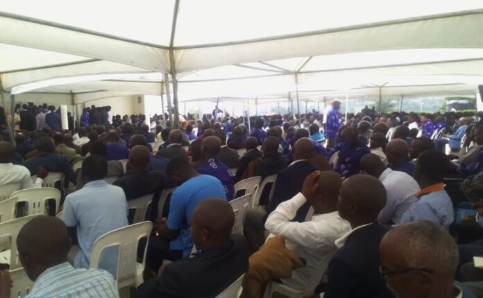 Men at Emmanuel Cathedral Kinyasano