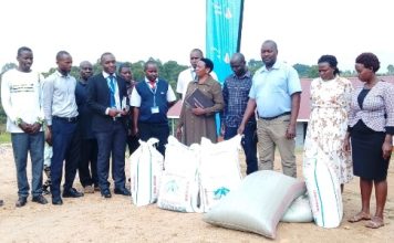 Centenary Bank Rukungiri Branch Donates Food to Bikurungu Seed School