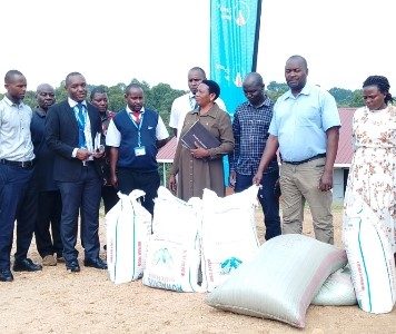 Centenary Bank Rukungiri Branch Donates Food to Bikurungu Seed School