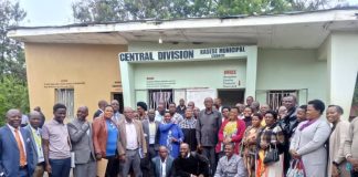 Rukungiri Municipal Council Benchmarks with Kasese on UCMID Implementation