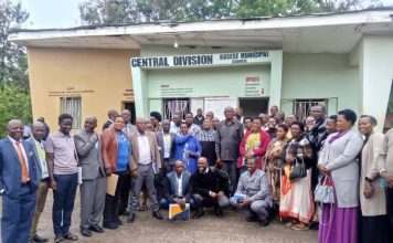 Rukungiri Municipal Council Benchmarks with Kasese on UCMID Implementation