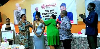 Rotaract Club of Rukungiri Installs Rtr. Tatiana Sarah as Second Club President
