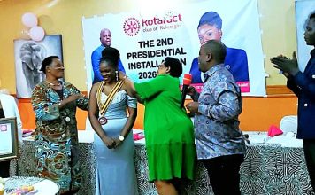 Rotaract Club of Rukungiri Installs Rtr. Tatiana Sarah as Second Club President