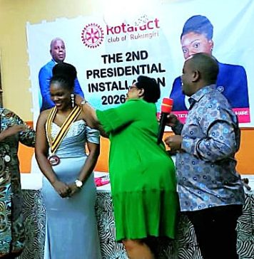 Rotaract Club of Rukungiri Installs Rtr. Tatiana Sarah as Second Club President