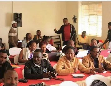 Rukungiri Leads Kigezi as Uganda Records Four New HIV Infections Hourly—AIDS Commission Warns Kigezi Journalists and Communication Officers attending HIV workshop in Rukungiri District