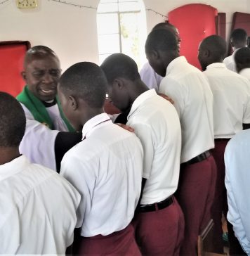 Students have been urged to stop being cowards and fight fear in their studies in order to achieve successful futures.